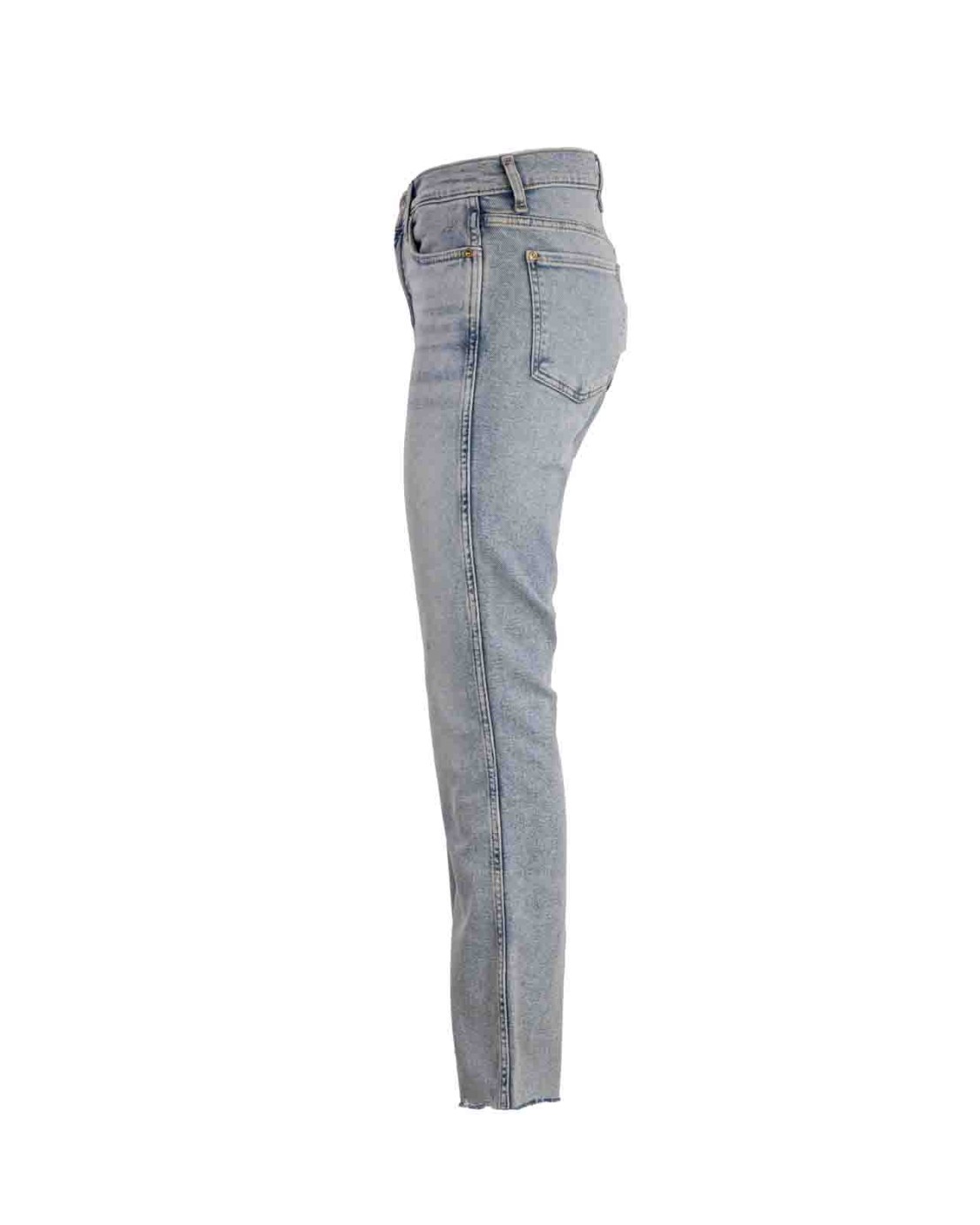 shop SEVEN  Jeans: Seven jeans Slim Kick a vita alta.
Bootcut.
Modello cinque tasche.
Tessuto stretch.
Bordo sfrangiato.
Composizione: 79%, Modal 11%, Elastomultieste 9%, Elastane 1%.
Fabbricato in Turchia.. SLIM KICK JSHS1200VY-LIGHT BLUE number 3680563